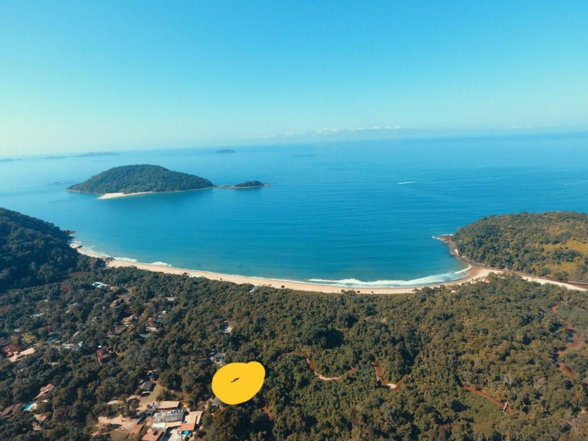 Suíte Casa de Família Prumirim Pé na Areia Ubatuba Exterior foto